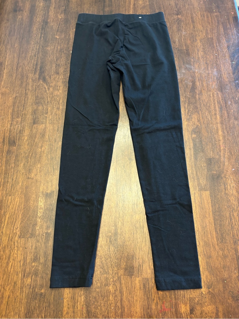 Lululemon Black Cropped Leggings Size 4 Mesh Panel Athletic Yoga Pants